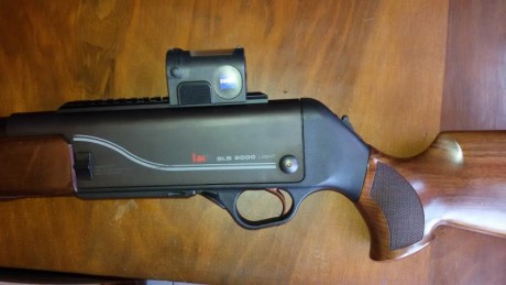 Vendo este saut, perfecto estado, con regleta picantinny original, punto rojo Zeiss Z-Point y dos cargadores.
 02