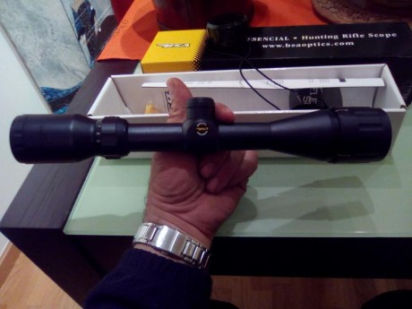 Hola vendo bsa 3_9x40 con paralelaje frontal nunca se ha utilizado está en Burgos 60 euros envío peninsular 11
