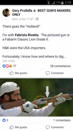 Me supongo que muchos aficionados al tIro ya la conoceréis, a mi me causó extrañeza, por decir algo. 

Os 60