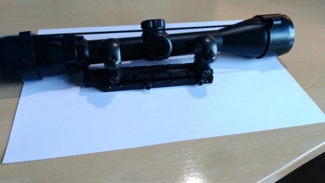 Visor BUSHNELL BANNER  3X9-40  Reticula MULTI-X.

Vendo con anillas y bases como se ve en las fotos.

 11