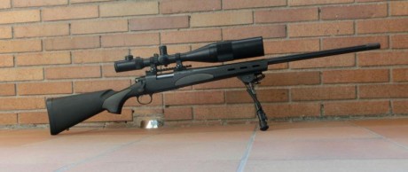 Saludos al foro.

Ponga a la venta mi rifle Remington 700 VSF en calibre 308, cañón acanalado que reduce 00