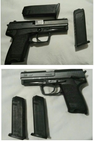 Vendo por no usar, H&K USP, con su caja, con 2 cargadores de 15 cartuchos. Ubicación de la pistola 00