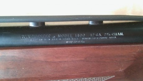 Vendo repetidora Winchester modelo 1400.
VENDIDA 01