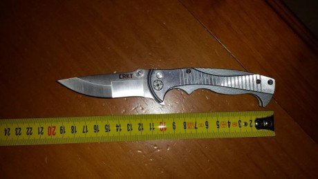 navaja CRKT Tighe rada, 01CR5290 PRECIO 40 €
Estado nuevo pero no en el embalaje original.
tf contacto 02