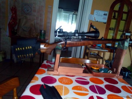 Por motivos economicos vendo este equipo.
Rifle cz del 30.06 comprado nuevo hace tres años con 10 tiros 00