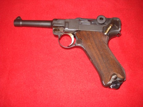 Iniciaremos con una artilleria Erfurt 1914, para continuar con una Mauser Original 4 pulgadas fabricada 52