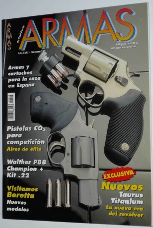  Dispongo de un lote de 38 revistas de "ARMAS" en perfecto estado y las cambiaria por unos 80