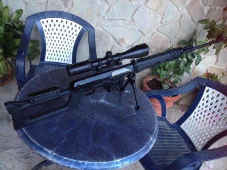 Buenas.
Estoy pensando en colocar un un bipode a mi carabina del 22lr.
Mi duda es si un bipode en el cañón 31