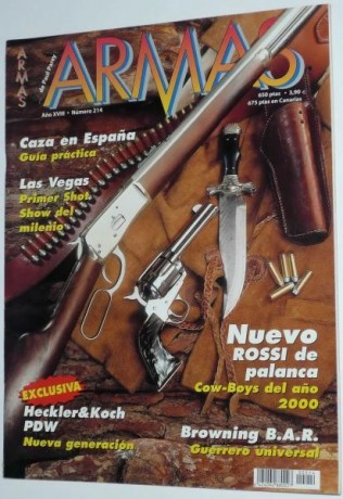   Dispongo de un lote de 38 revistas de "ARMAS" en perfecto estado y las cambiaria por unos 90