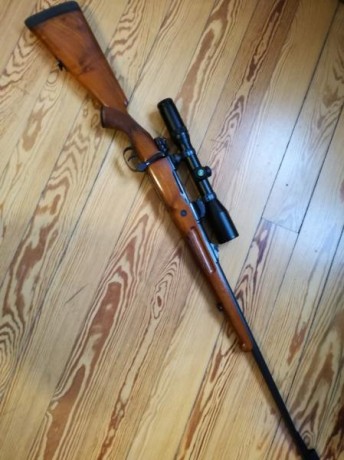 Hola

Acabo de pillar un Santa Barbara Modelo A en 8x57 IS ( ya tenía ganas) y quiero montarle un disparador 00
