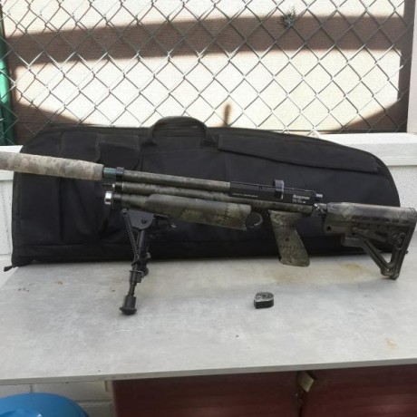Se vende marauder pistols 5.5 .
### Tuneada ###
Agrupa en 30 metros en moneda de 5 cent.
##Complementos 02
