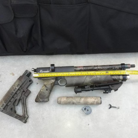Se vende marauder pistols 5.5 .
### Tuneada ###
Agrupa en 30 metros en moneda de 5 cent.
##Complementos 01