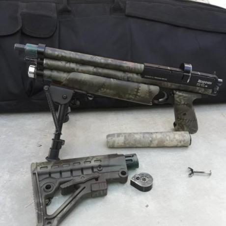 Se vende marauder pistols 5.5 .
### Tuneada ###
Agrupa en 30 metros en moneda de 5 cent.
##Complementos 00