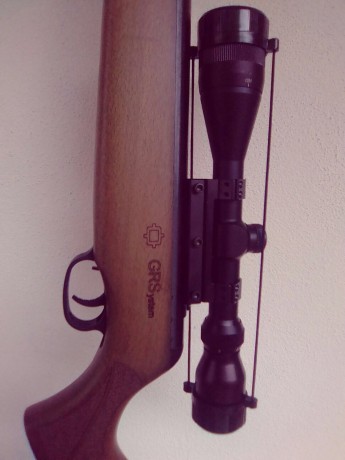 Se vende Carabina Norica hawk grs 4, 5, nueva, procedente de sorteo, funda con forro, culata de madera 02