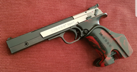   Vendo en Madrid (IA del Escorial) esta Hämmerli X-Esse Sport cal.22LR guiada "F". Contrapeso 12