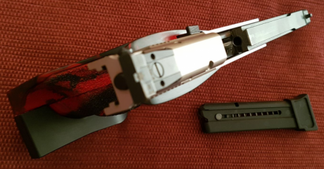   Vendo en Madrid (IA del Escorial) esta Hämmerli X-Esse Sport cal.22LR guiada "F". Contrapeso 10