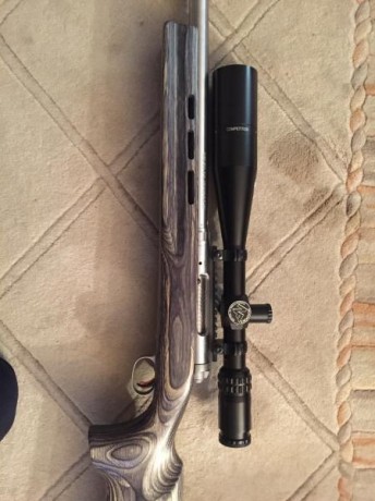 Por falta de uso vendo este rifle que esta como nuevo muy pocos tiros.
calibre 6br 30 pulgadas de cañon 20