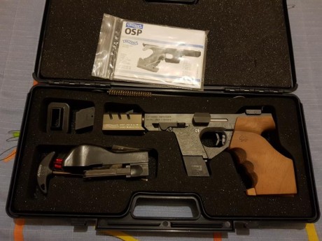 Buenas, Por abandono del tiro vendo este fantástico arma, Walther GSP Expert en calibre 32.Precio 899€ 02