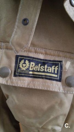 Hola vendo chaqueta belstaff Tourist trophy para moto, con protecciones homologadas y desmontables en 11