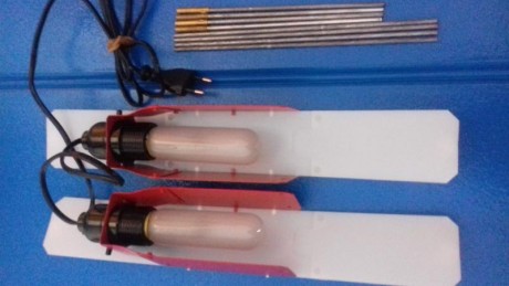 Cambio por no utilizar, el kit de chrony para registrar velocidades sin luz natural (en interiores). Consta 01