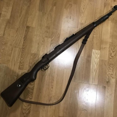 Mauser de lo que se fabriacaron cuando el centenario.

Calibre 308 , estado excepcional, disparador muy 02