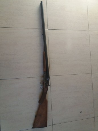 Vendo dos escopetas, están muy bien cuidadas y van perfectas.
La  primera es marca Búfalo calibre 12, 01