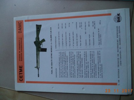 Compro manuales de armas ORIGINALES, ya que son para colección. Me interesan de todo tipo, pero especialmente 71