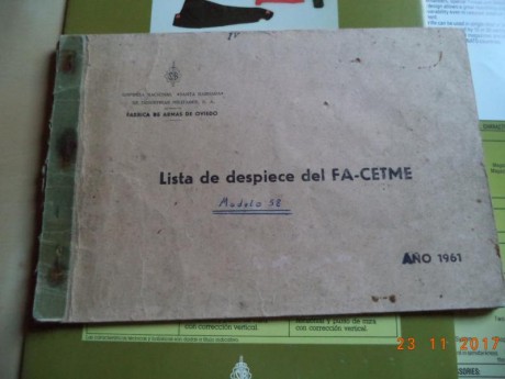 Compro manuales de armas ORIGINALES, ya que son para colección. Me interesan de todo tipo, pero especialmente 82