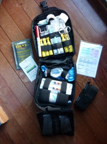 Vendo un botiquin Tccc. Es un "pouch" de la casa DragonPro, que permite transportar un botiquín 01