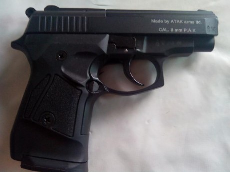 Vendo pistola detonadora o comúnmente llamada de fogueo, Marca Zoraki modelo 914 , de fabricación Turka, 71