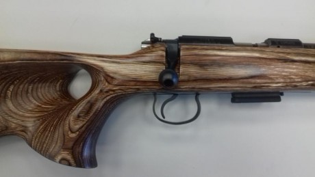 CZ 455 THUMBHOLE es un modelo interesante para el tiro deportivo y para la caza.

CZ 455 THUMBHOLE con 00