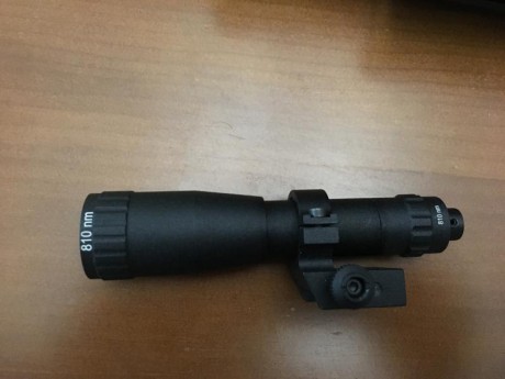 Visor ATN Arrow 4 de 2+ con tubo IIT 2 IA, modelo americano y con una gran calidad.
IR de 810 marca ADL 10