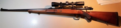 Vendo mi rifle Santa Barbara modelo A.

La madera ha sido desprovista del barniz original y se ha tratado 02