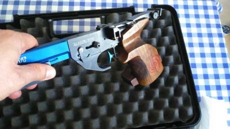 Buenas! YA ESTA VENDIDA!!!
Vendo pistola de CO2 Alfa Proj.
Pistola para tiro a 10 metros, con botellines 11