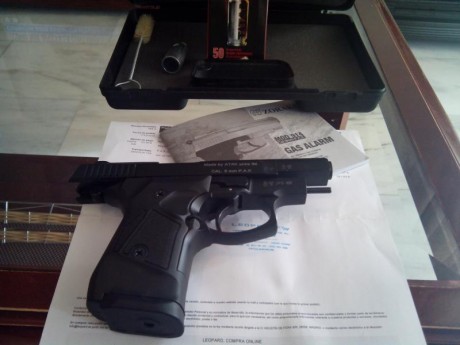 Vendo pistola detonadora o comúnmente llamada de fogueo, Marca Zoraki modelo 914 , de fabricación Turka, 90
