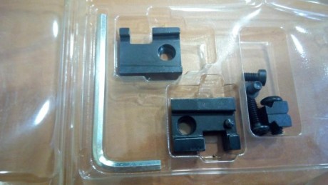 Pongo a la venta un juego de bases y anillas Optilock de 30 mm. La altura de las anillas es la "Medium". 00