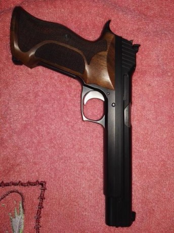 Se vende Sig Sauer P210 Súper Target de 9 mm.
Se encuentra en Murcia.

No me interesan cambios.

Un saludo 11