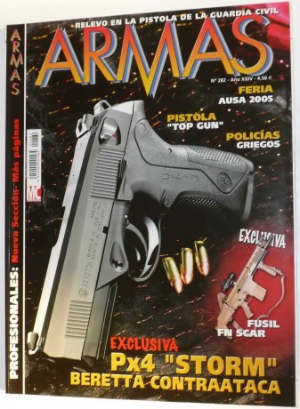   Dispongo de un lote de 38 revistas de "ARMAS" en perfecto estado y las cambiaria por unos 10