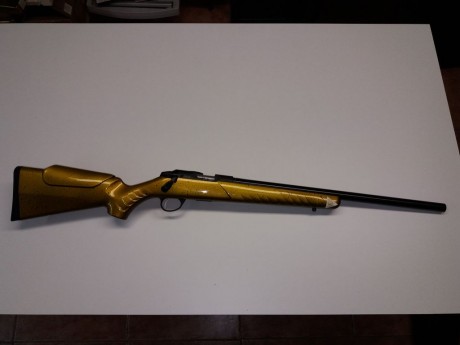 Vendo Carabina Sako Quad  Heavy barrel, precisa y muy bien cuidada, tendra unos 1000 disparos, regalo 02