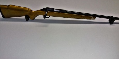 Vendo Carabina Sako Quad  Heavy barrel, precisa y muy bien cuidada, tendra unos 1000 disparos, regalo 01