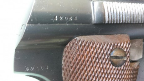 Vendo Astra 600 en calibre 9 Parabellum. En perfecto estado de tiro y conservación, guiada con licencia 00