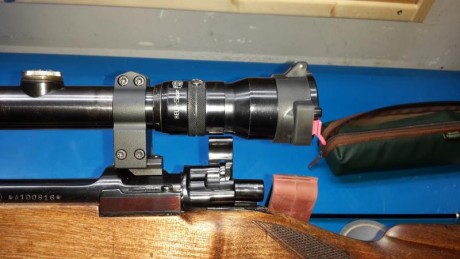 Vendo mi rifle Santa Barbara modelo A.

La madera ha sido desprovista del barniz original y se ha tratado 140