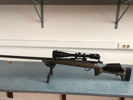 Un amigo vende este rifle preparado p Masip para categoría producción.
Rifle , culata y bipode harris 01