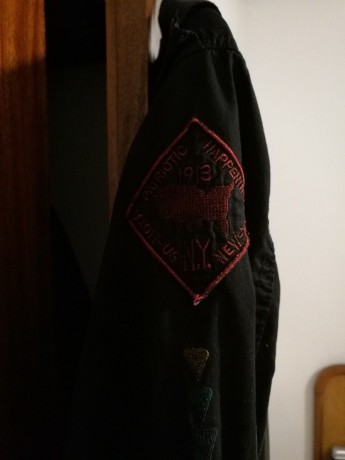 CHAQUETA DE LA MARCA SCHOTT EN ALGODÓN ,TIPO M-65 EN PERFECTO ESTADO.COLOR NEGRO Y TALLA L AJUSTADA

REBAJADA 10