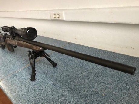 Un amigo vende este rifle preparado p Masip para categoría producción.
Rifle , culata y bipode harris 31