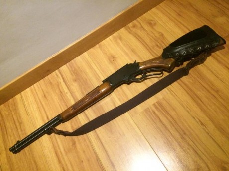 Vendo en estado nuevo, Marlin de palanca calibre 30 30. Las fotos hablan por sí mismas. Con todo lo que 01