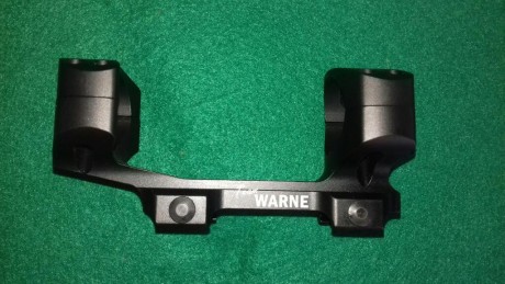   Buenas tardes

Vendo monturas Warne Skeletonized para visores de 30,
en impecable estado.

Perfectas 00