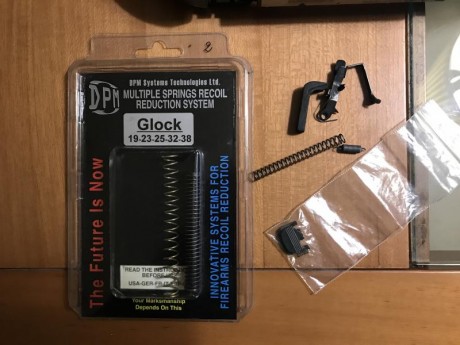 Hola vendo Glock 19 generacion 3. Tiene montados varios accesorios para suavizar el diaparador , desconector 11