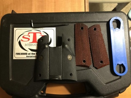 Vendo pistola STI Legacy en 9 MM , de cinco pulgadas , 1911 monohilera. Modelo que ha dejado de fabricarse 00