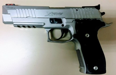 Se vende Sig Sauer X Five All Round, con maletín y equipo de IPSC completo.
Funda Ghost, cinturón y porta 01